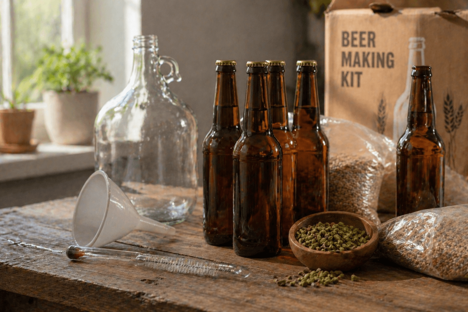 Home Beer Brewing Starter Kit