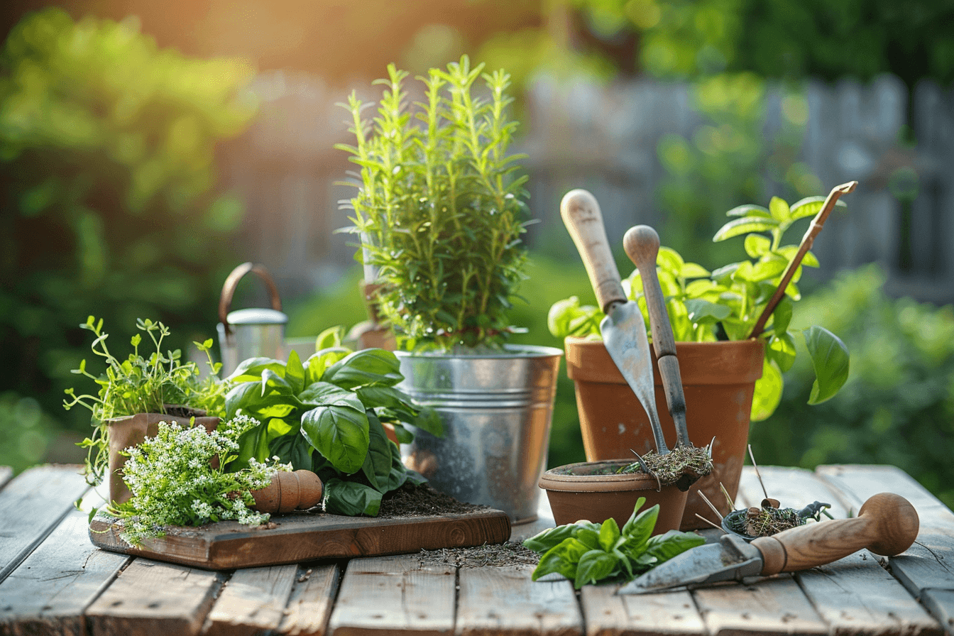 Indoor Herb Garden Starter Kit