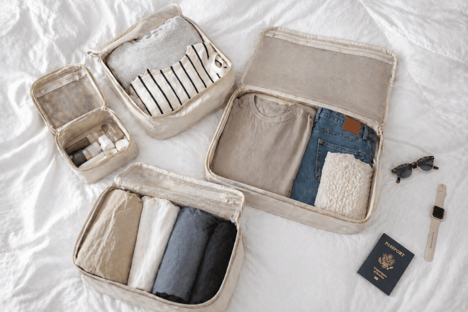 Packing Cubes Set — 6 Piece