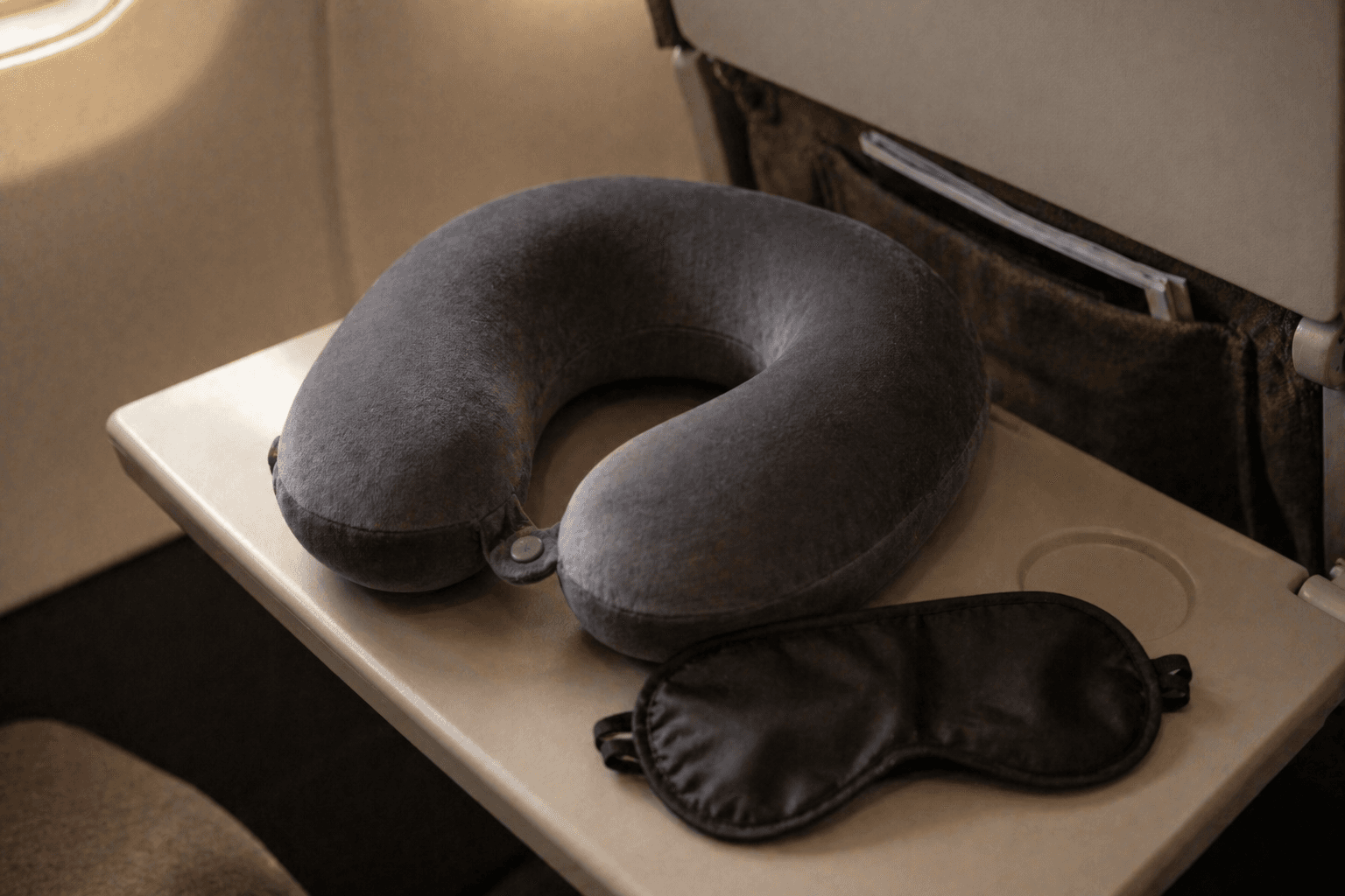 Memory Foam Travel Neck Pillow